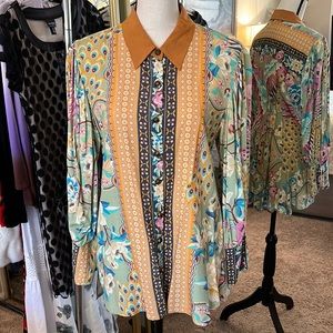 Aratta Button Down Shacket